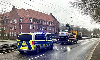 Am Freitagnachmittag war es zu dem Unfall auf der Artur-Ladebeck-Straße gekommen. - Jens Reichenbach