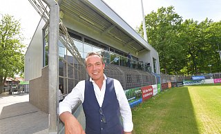 Unternehmer Thomas Hagedorn gewährte Einblick in die Pläne des FC Gütersloh. - Jens Dünhölter