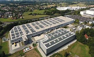 Arvato-Logistikcampus in Gütersloh: Von hier aus werden die Tonies europaweit ausgeliefert. - Arvato