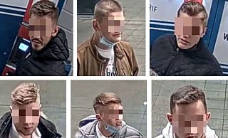 Nach der gefährlichen Körperverletzung im Hauptbahnhof hat sich einer der mutmaßlichen Täter gestellt. Deshalb haben wir die Gesichter der Fahndungsfotos nun unkenntlich gemacht. - Fotos: Polizei