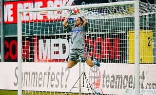 Torwart Jannik Huth hat in den ersten sechs Meisterschaftsspielen bisher überzeugt. - Besim Mazhiqi