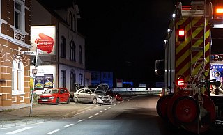 Das Auto direkt nach dem Unfall. - Freitag Medien Gruppe