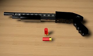 Nevin K. entdeckte eine herrenlose Pumpgun samt Munition auf dem Sperrmüll. - Symbolbild: Pixabay