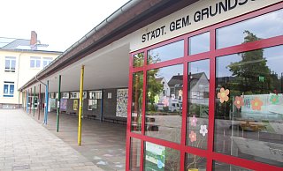 Der Neu- und Anbau der Grundschule Beverungen ist eins der größten Bauprojekte in 2024. - Burkhard Battran