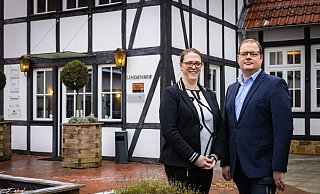 Tina Stöwer und Christian Schütte leiten den Hotel- und Gastronomie-Komplex - und setzen maßgeblich auf Menschen mit Handicap. - Mike-Dennis Mller / www.mdm.photo
