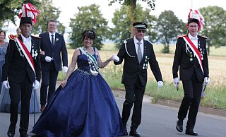 Königin Beatrix Meyer mit Prinzgemahl Henry Meyer. - Torsten Wegener