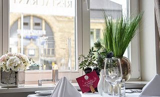 Das Restaurant ist mehrfach ausgezeichnet worden. - Christian Weische
