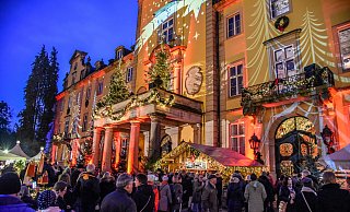 Das Schloss in Bückeburg lockt Anfang Dezember auch wieder viele Bad Oeynhausener zum Weihnachtszauber. - Johannes Pietsch