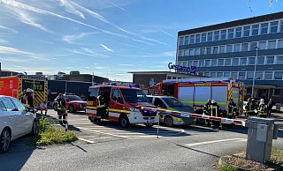 Rund 50 Einsatzkräfte rückten Richtung Brackwede aus. - Jürgen Mahncke
