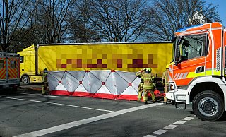 Der Unfall ereignete sich am 24. Februar an der Einmündung der Sennelager Straße. - Ralph Meyer