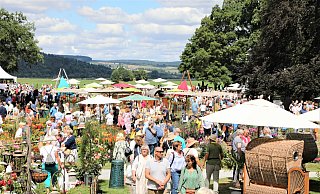 Das Gartenfest Corvey ist stets gut besucht. - Simone Flörke/Archiv