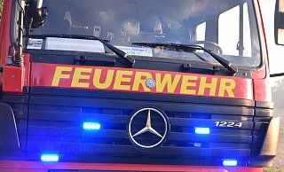 Die Feuerwehr musste einen Brand in Spenge-Lenzinghausen löschen. - Mareike Patock