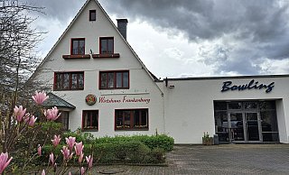 Die Frankenburg Steinheim ist eine beliebte Traditionsgaststätte. Seit Herbst ist das Lokal geschlossen, die Bowlingbahn ist inzwischen wieder geöffnet. - Madita Schellenberg