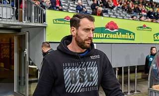 DSC-Coach Mitch Kniat war nach dem Sieg gegen Freiburg II erleichtert. - Imago Images