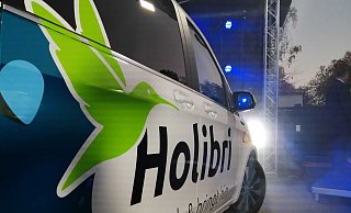 Am Sonntag konnten wegen des Wetters an vielen Orten keine Fahrten mit dem Holibri stattfinden. - Burkhard Battran