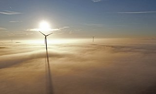 Vor zehn Jahren gab's in ganz Bad Oeynhausen noch drei Windräder, anders auf unserem Symbolbild gibt's inzwischen nur noch eins auf der Lohe. - Thorsten Ulonska