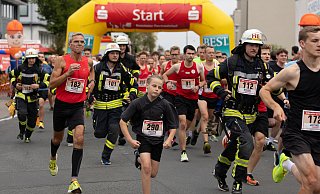 Löschabteilung Sieker richtet den 34. Bielefelder Feuerwehrlauf am Lipper Hellweg aus - Pascal Boche