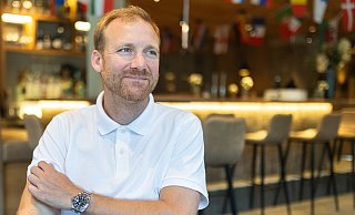 SCP-Sportchef Benjamin Weber hat derzeit viele gute Gründe, um zufrieden zu sein. - Oliver Krato