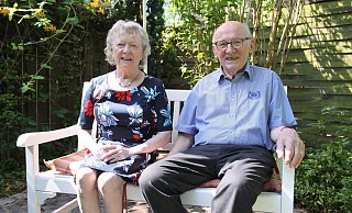 Sie feiern am Mittwoch, 14. Juni, Diamantene Hochzeit: Joseph und Brigitte Drappa sind seit 60 Jahren glücklich verheiratet und haben schon viel von der Welt gesehen. - Björn Kenter