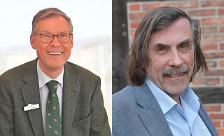 Der Gütersloher Bürgermeister Norbert Morkes (r.) forderte den Landrat Sven-Georg Adenauer heraus. Mit Erfolg. - Andreas Frücht | Jens Dünhölter