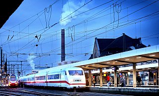 Nur zu 40 Prozent kommen die ICEs am Bilefelder Hauptbahnhof pünktlich an. - Sarah Jonek
