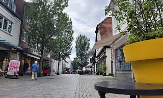 Mit Fördergeldern des Landes sollte die Bünder Innenstadt belebt werden. - Florian Weyand