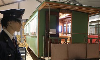 Demnächst können Museumsbesucher sich in dem restaurierten Wagen aus dem Jahr 1901 umsehen. - Ekkehard Wind