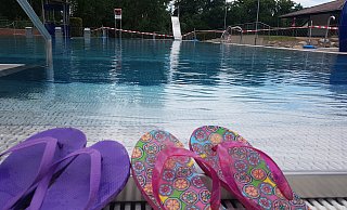 Einsame Spitze: Das Freibad in Borgentreich hat bei Google die besten Bewertungen eingeheimst. - Saskia Jochheim