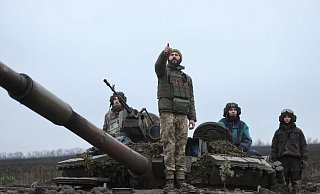 Ukrainische Soldaten am 28. November an der Front in der Ostukraine: Die Liste der dringend benötigten Waffen wird mit jedem Tag länger. - AFP or licensors