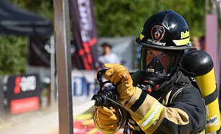 Die Feuerwehrleute werden in verschiedenen Läufen auf die Probe gestellt. - Thomas Kube