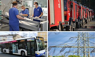 Zur kritischen Infrastruktur gehören unter anderem Feuerwehr und Krankenhäuser sowie die Versorgung mit Energie und Wasser. - Niklas Tüns/Brüderkrankenhaus St. Josef/Pixabay