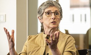 Britta Haßelmann: "Unsere Regierung tut das, was machbar ist." - Jörg Dieckmann