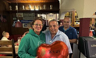 Tanja Westhoff und Faruk Öcal sind Freunde geworden. - Klaus Frensing