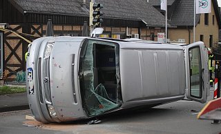 Auf der Elverdisser Straße kam es nach einem Ampelausfall zu einem Unfall. - Claus Frickemeier