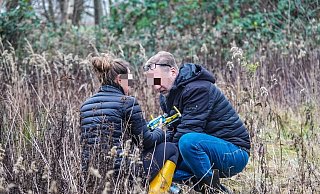 Auf dieser Waldlichtung im Ummeln fand die Spurensicherung später die laut Anklage getötete Babyleiche. - Jürgen Mahncke