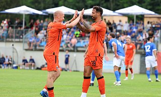 Sven Michel (l.) steht gegen Darmstadt in der Startelf. Adriano Grimaldi ist ein Kandidat für die Anfangsformation. - Oliver Krato