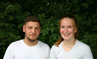 Die Abteilung St. Vitus - den Jungschützen - wird in den nächsten zwei Jahren von Arne Balgül regiert. Ihm zur Seite steht als Jungkönigin Ada Hasse. - Schützen