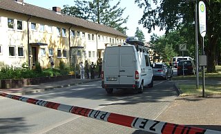 Am 15. Juni kam nach der Tat die Spurensicherung um etwas über die Hintergründe herauszufinden. - Karsten Schulz