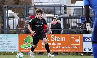 Trainiert bei den Profis des SV Rödinghausen: Das 18-jährige Fußballtalent Ansgar Kuhlmann. - SV Rödinghausen