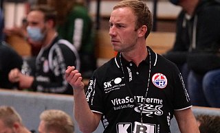 Trainer Leif Anton wird nächste Saison mit der TSG in der 3. Liga Handball spielen. - Peter Unger
