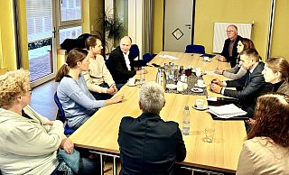 Eine Diskussion mit Politikern war Teil der Kita-Kollaps-Woche. - Schlichter