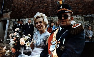 50 Jahre: Im Jahr 1971 regierten im Nethedorf Monika Arens und Günter Ziegeroski. - Schützen