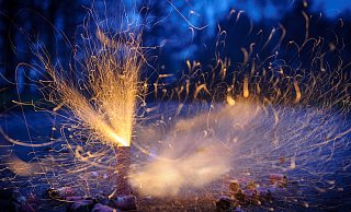 Bis weit ins neue Jahr hinein wurden im Kreis Paderborn Silvesterböller gezündet und damit teilweise erheblicher Schaden angerichtet. - Tobias Kleinschmidt