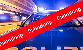 Mit zwei Bildern fahndet die Polizei Bielefeld nach einem Betrüger. Wer hat den Mann gesehen? - NW