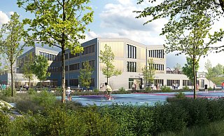 Die Gesamtschule entsteht an zwei Standorten. - Staab Architekten