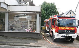 Einsätze bis zur Mittagszeit. Nach dem Unwetter waren die Feuerwehrleute noch weit bis in den Tag hinein tätig. - Meiko Haselhorst