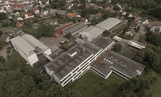 Das Wittekind-Gymnasium gehört zu den Lübbecker Schulen, die mit fest eingebauten Lüftungsanlagen ausgestattet werden. - Jens Reddeker