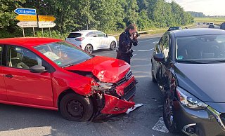 Der Unfall ereignete sich am Dienstagabend. - Feuerwehr Enger