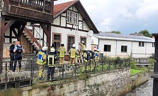 Im Technikraum der Twistemühle hatte ein Defekt am stromerzeugenden Generator einen Großalarm ausgelöst. - Dieter Scholz