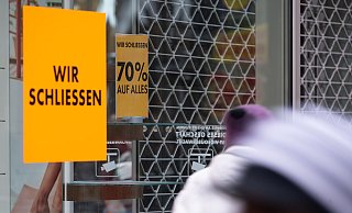 Ladenschließungen sind aktuell kein ungewöhnliches Bild in den Einkaufsstraßen der Region. - Marijan Murat